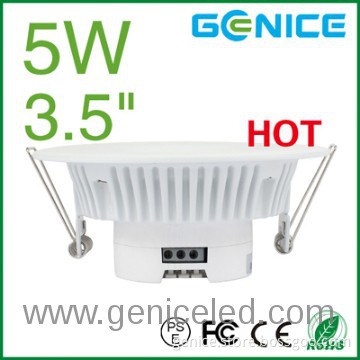 AC100-240V 3.5inch Lifud Non-isolated driver 400lm 5W down lights